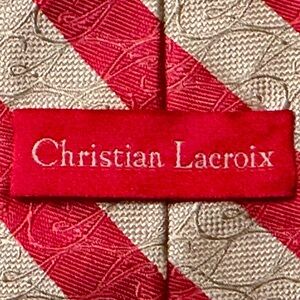 Christian LaCroix Men's necktie tie